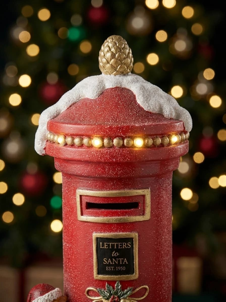 Dog Posting Letter Mailbox Ornament thumbnail 2