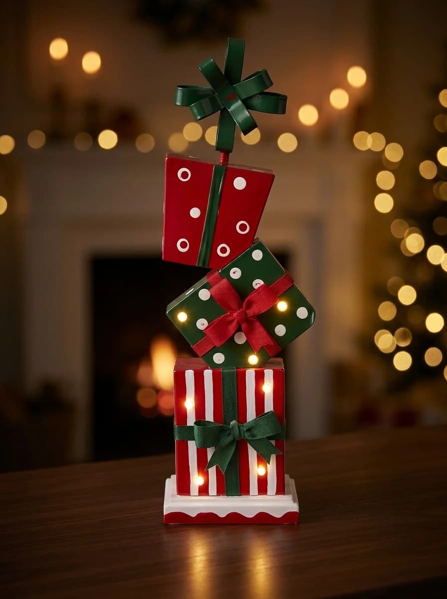 Stacked Gift Box Tower thumbnail 2