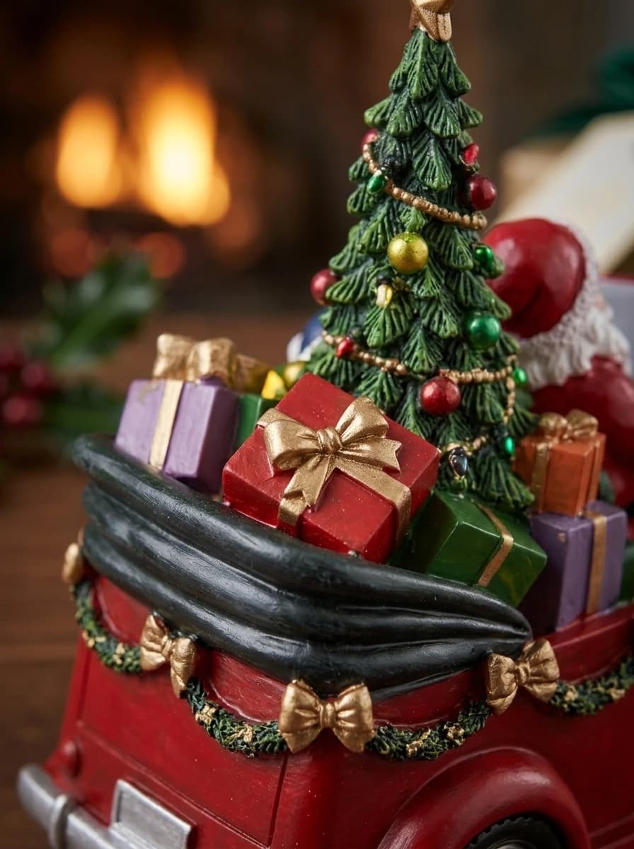 Santa's Vintage Christmas Car thumbnail 3