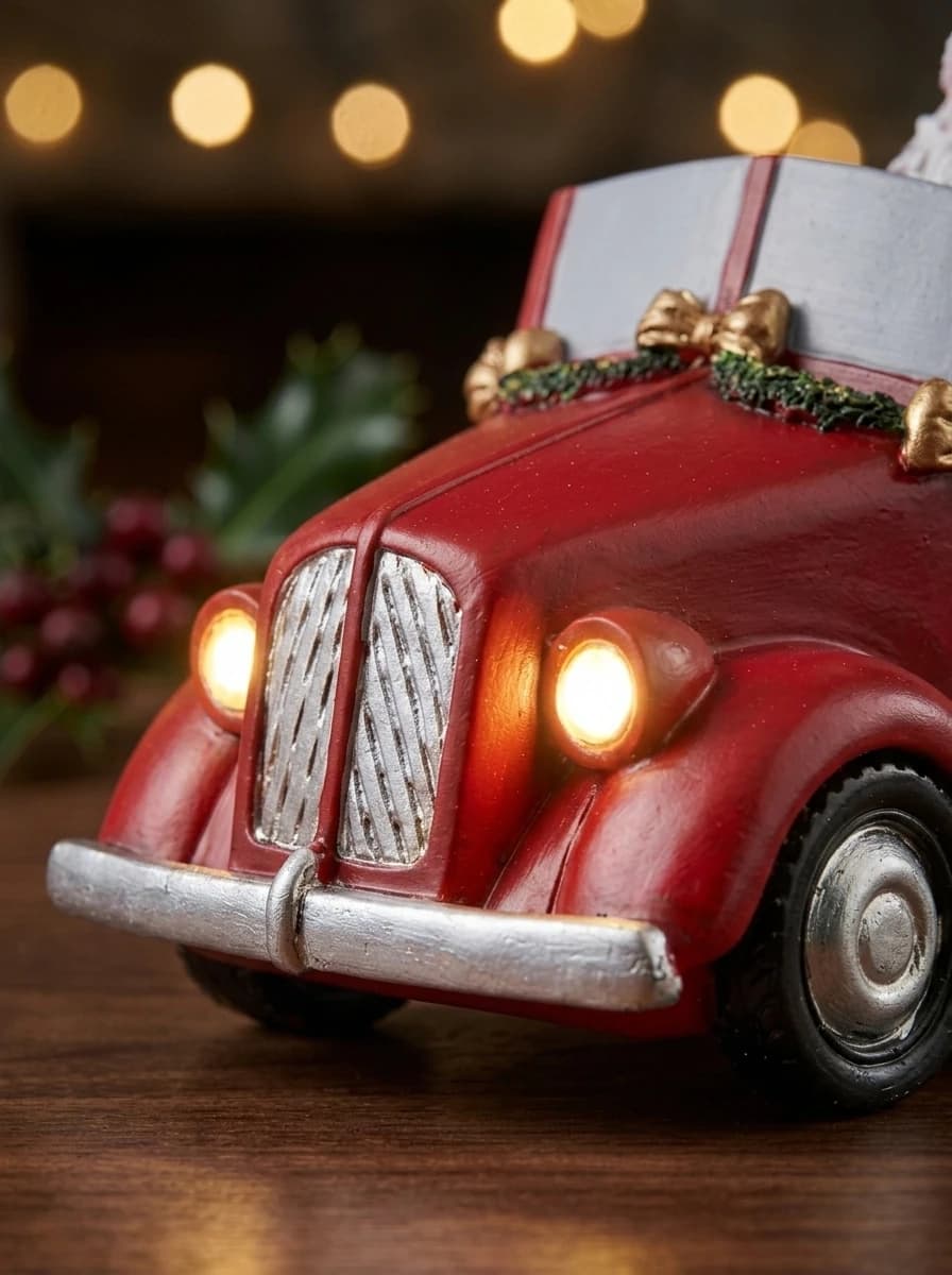 Santa's Vintage Christmas Car thumbnail 7