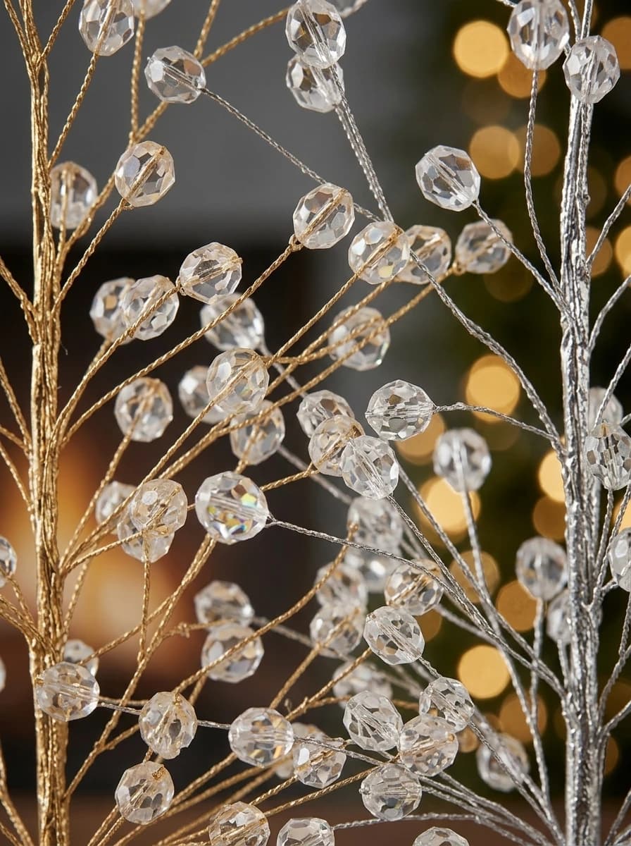 Beaded Wire Christmas Tree thumbnail 2