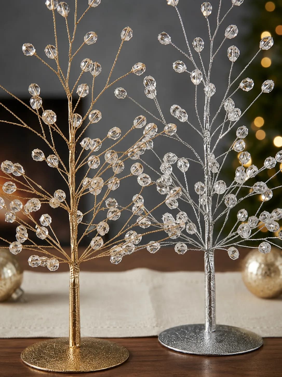 Beaded Wire Christmas Tree thumbnail 5