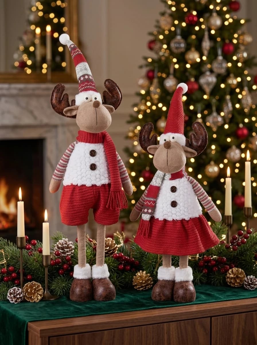 Plush Moose Pair, 85cm thumbnail 6