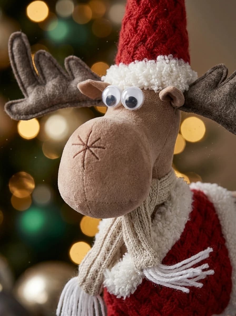 Plush Standing Moose, 65cm thumbnail 5