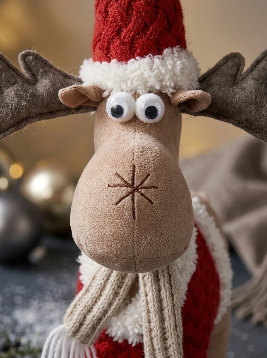 Plush Standing Moose, 65cm thumbnail 6