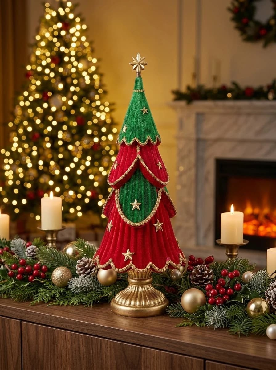 Ornamental Christmas Tree Figure thumbnail 4