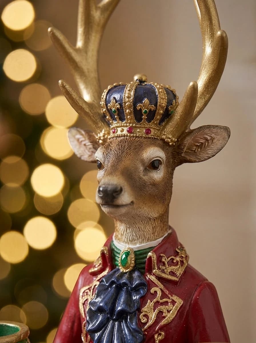 Standing Reindeer Tealight Figure thumbnail 3