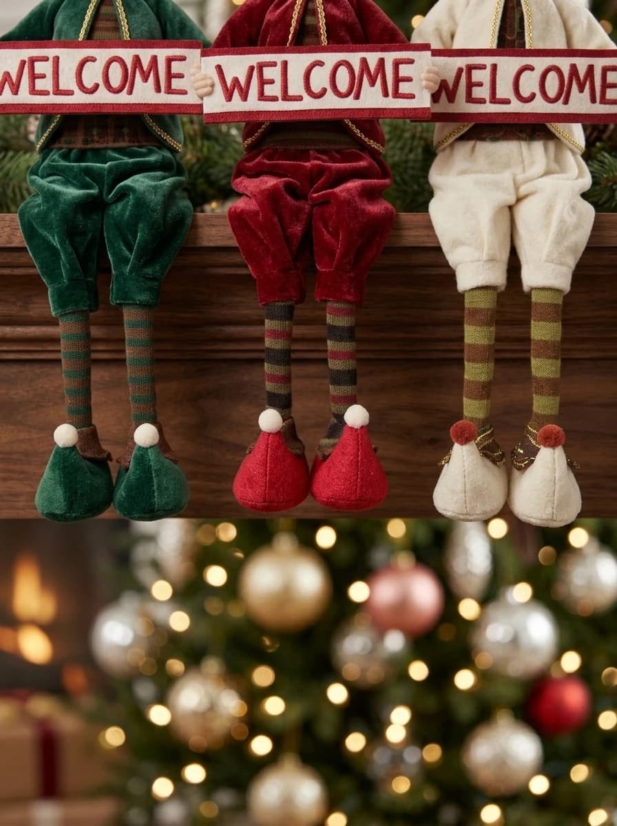 Welcome Elf Trio, 88cm thumbnail 4