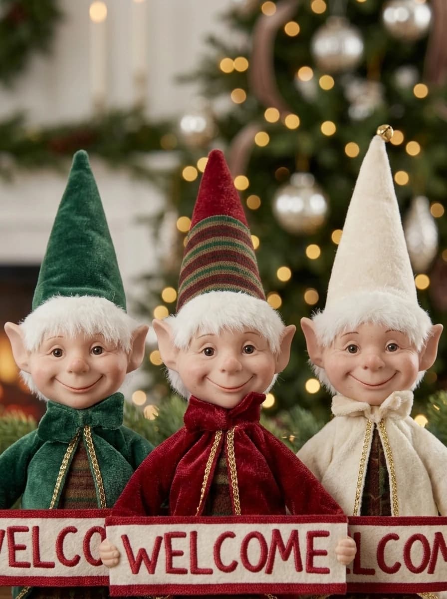 Welcome Elf Trio, 88cm thumbnail 7