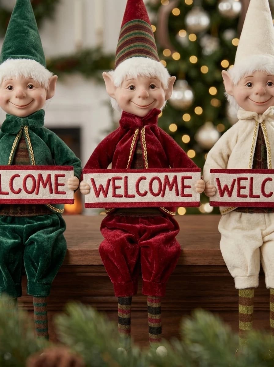 Welcome Elf Trio, 88cm thumbnail 9