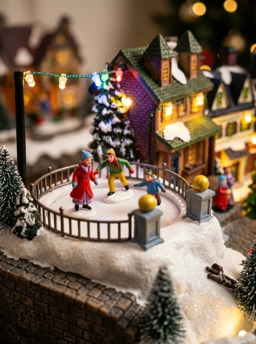 Animated LED Village Street Scene thumbnail 9