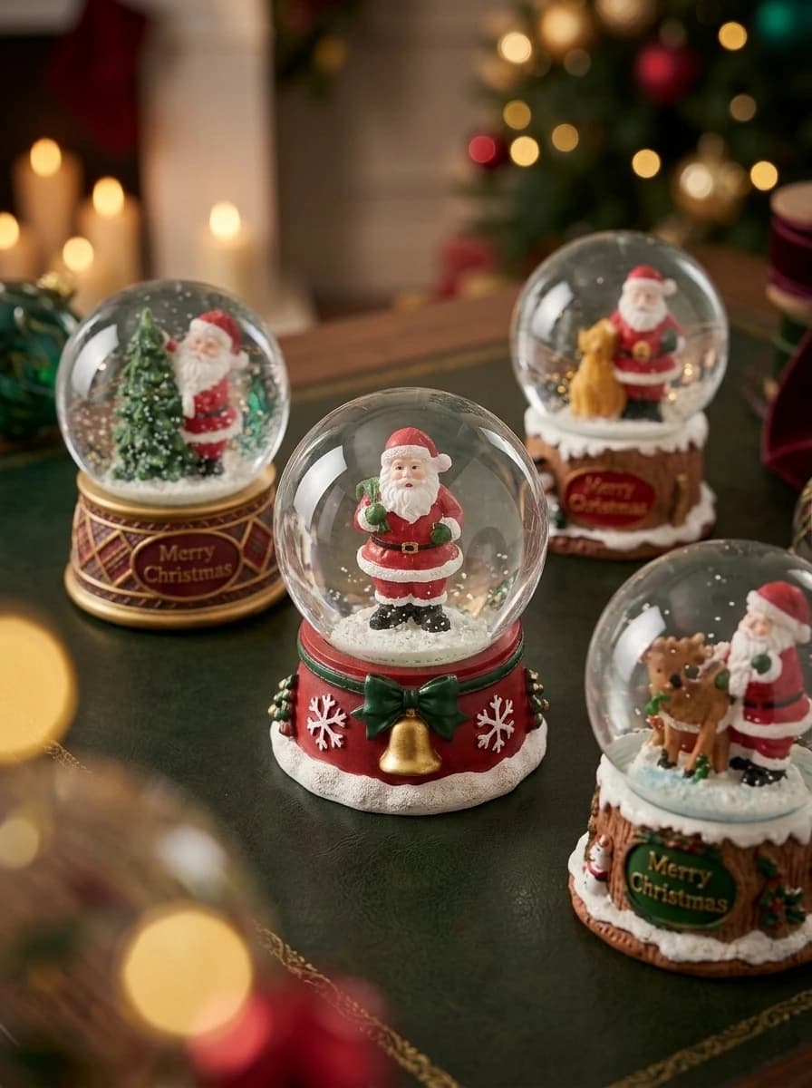 Petite Christmas Snow Globe thumbnail 6