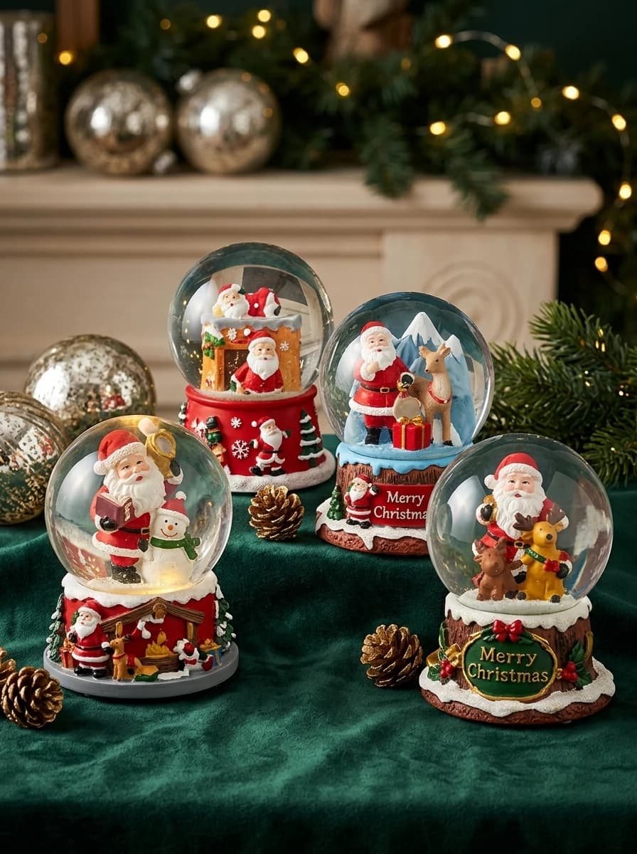 Mini Christmas Snow Globe