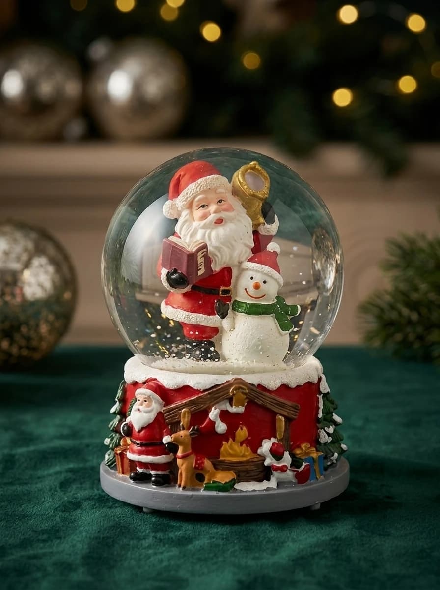 Mini Christmas Snow Globe thumbnail 4