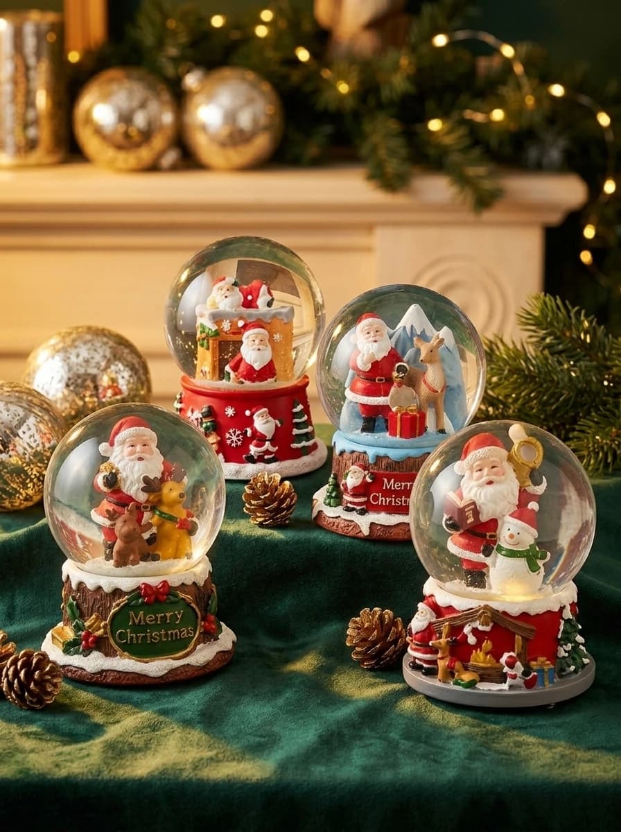 Mini Christmas Snow Globe thumbnail 5