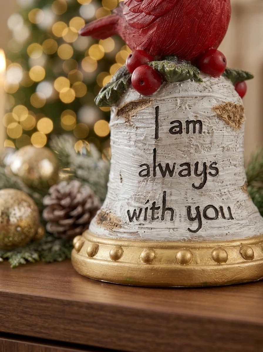 Cardinal Sentiment Bell Ornament thumbnail 7