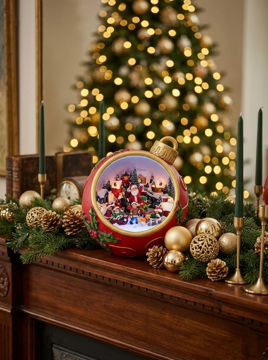 Large LED Musical Christmas Ball thumbnail 2