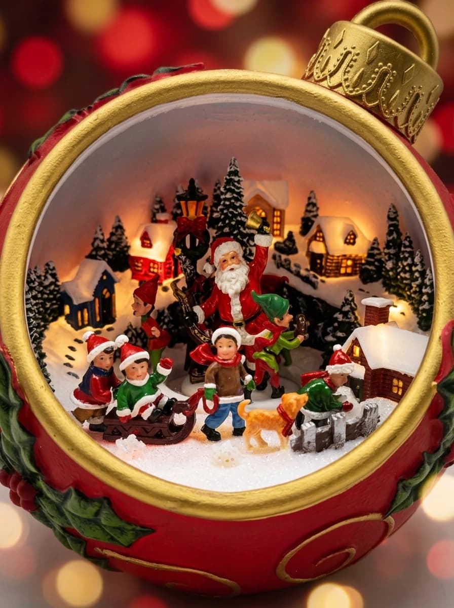 Large LED Musical Christmas Ball thumbnail 3