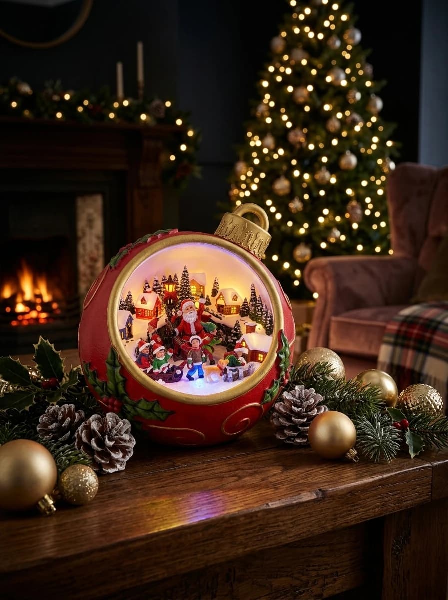 Large LED Musical Christmas Ball thumbnail 4