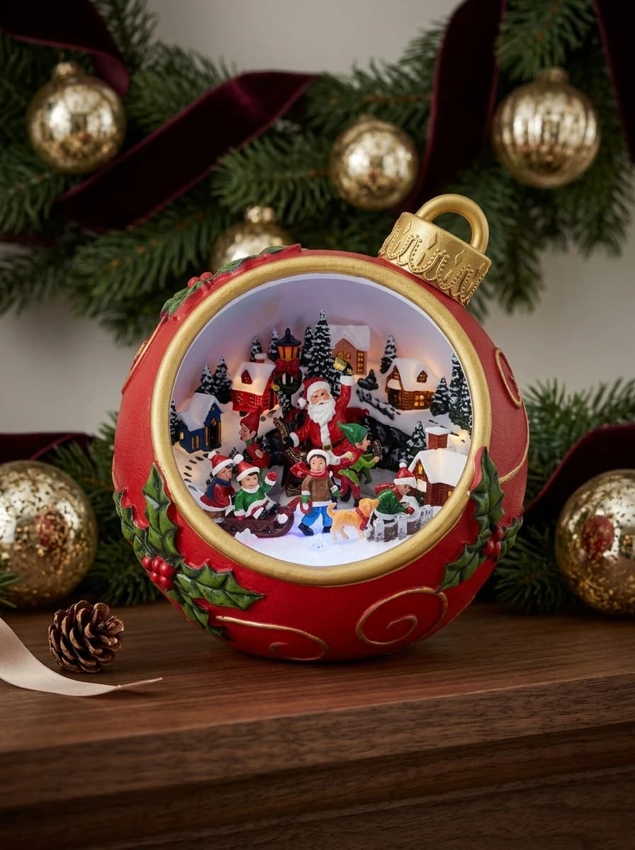 Large LED Musical Christmas Ball thumbnail 6