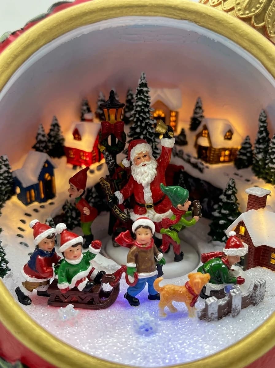 Large LED Musical Christmas Ball thumbnail 7