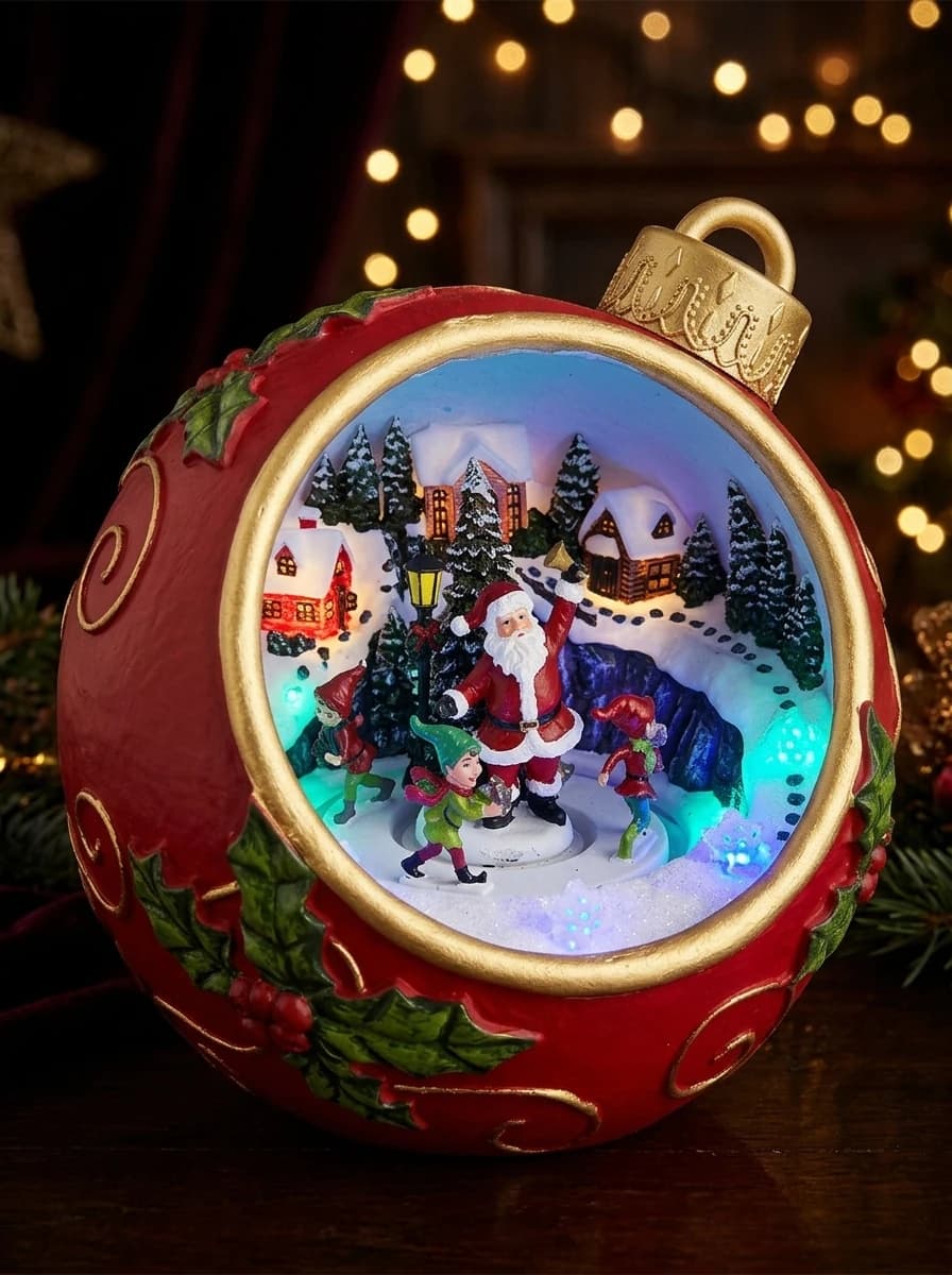 LED Musical Christmas Bauble thumbnail 2