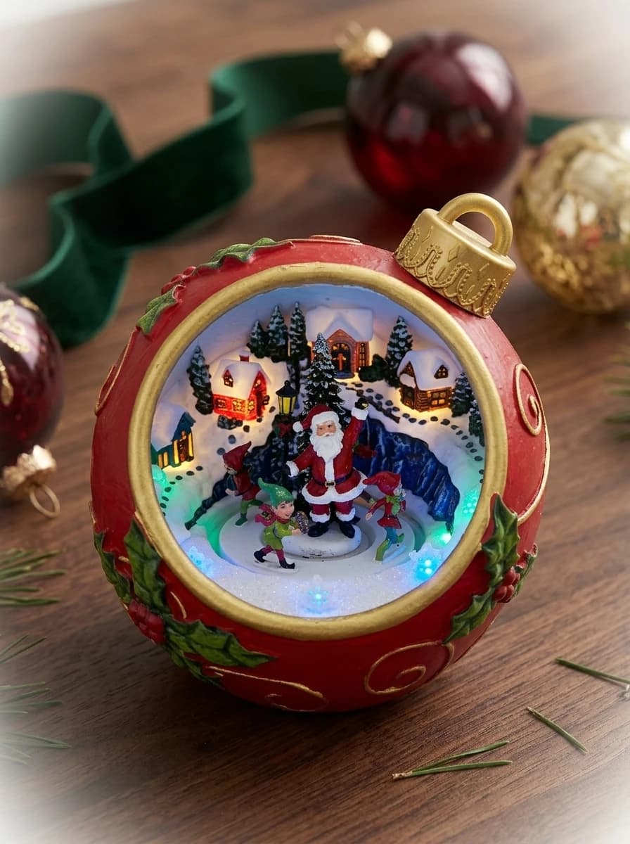 LED Musical Christmas Bauble thumbnail 5