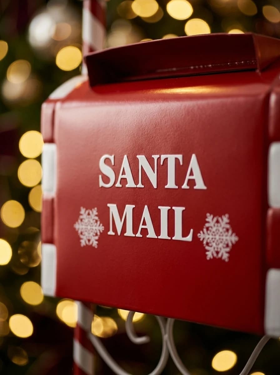 Santa Mail Postbox, 122cm thumbnail 2