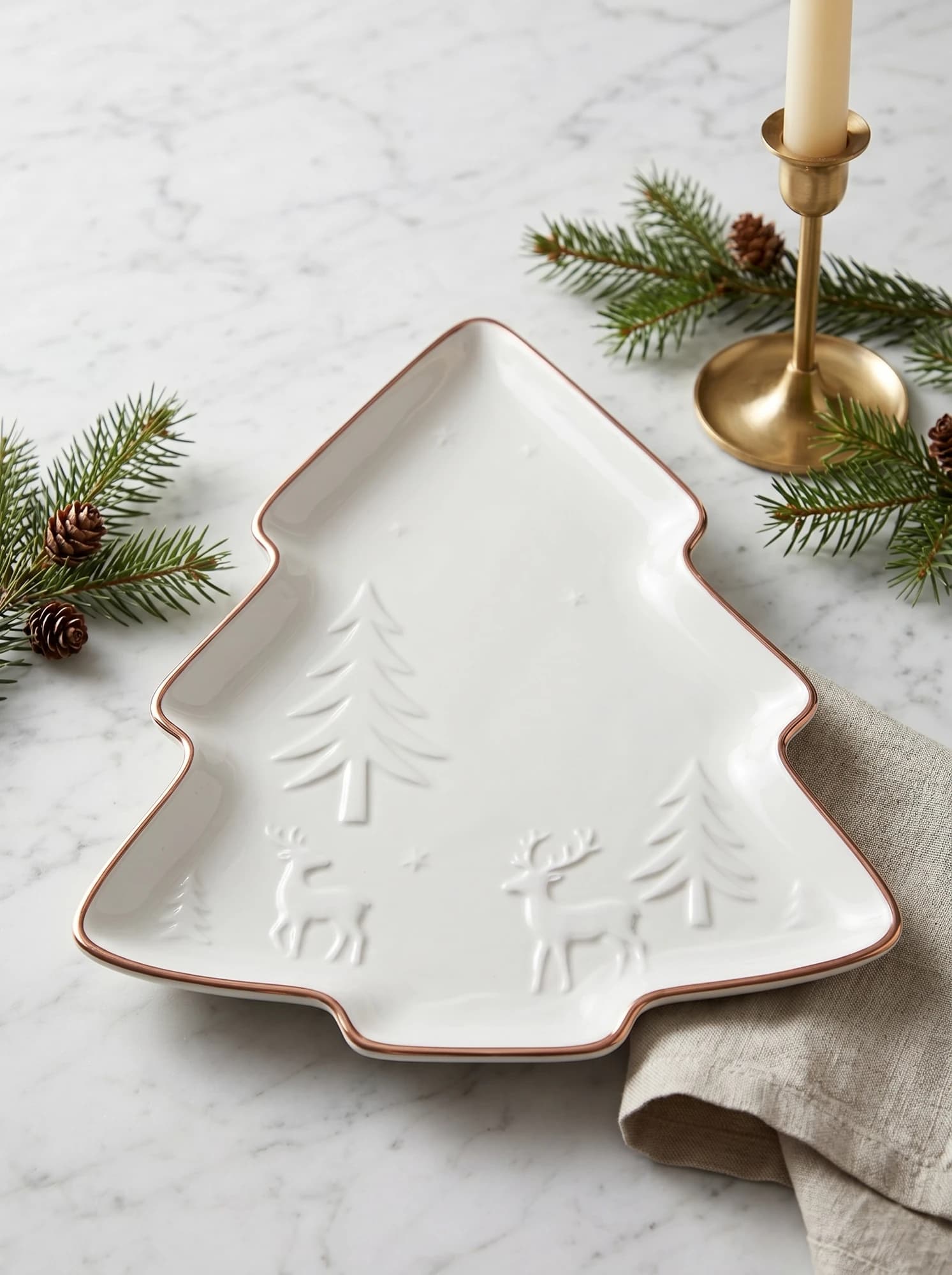 Christmas Tree Serving Plate thumbnail 3