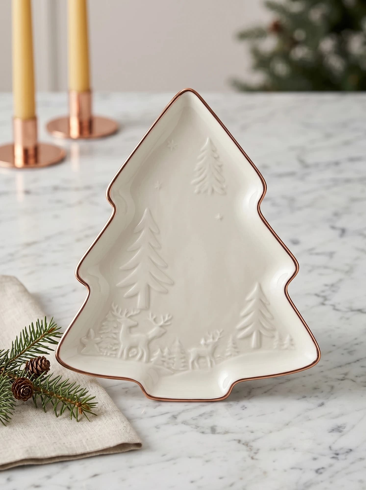 Christmas Tree Serving Plate thumbnail 4