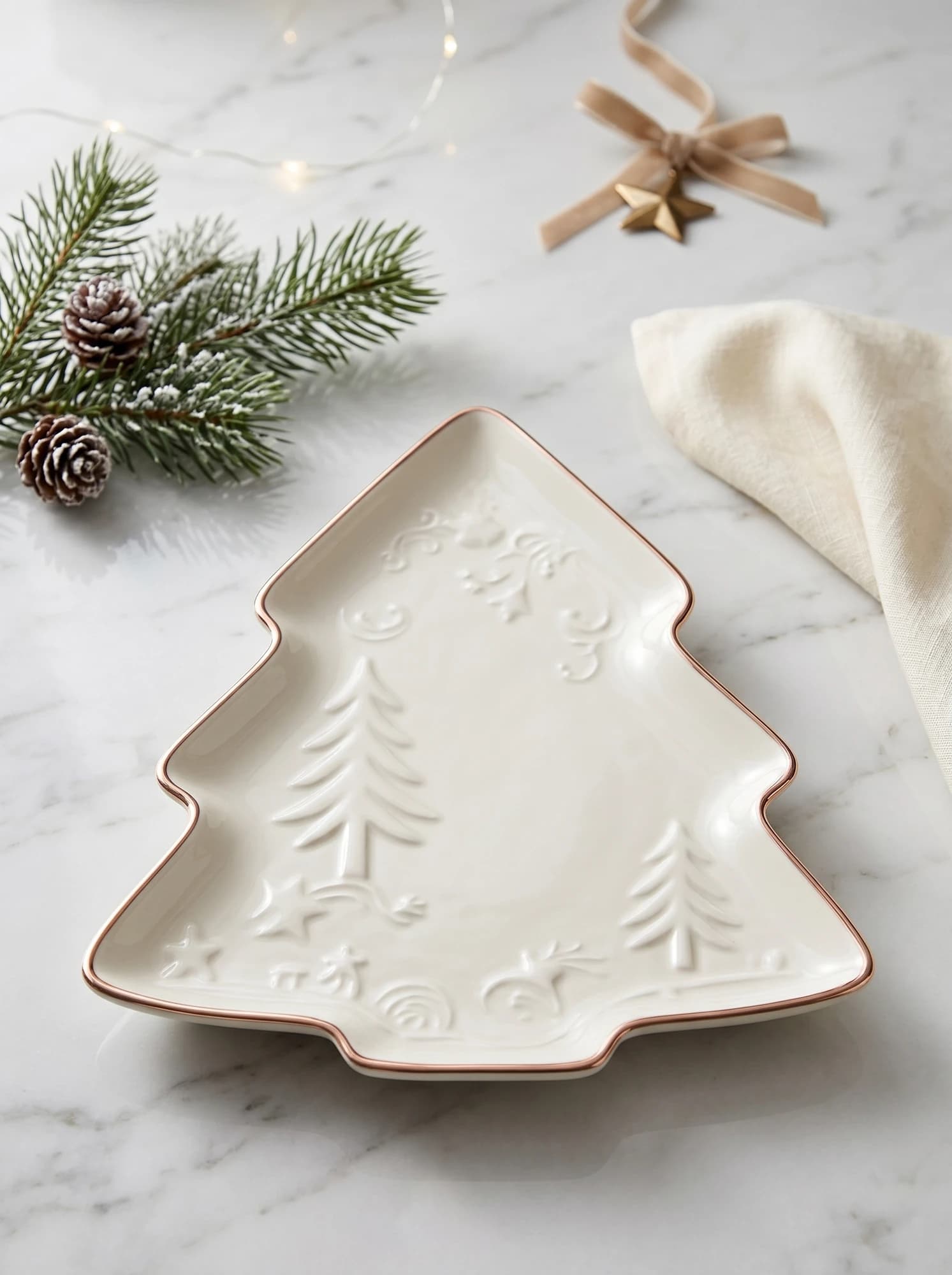 Christmas Tree Serving Plate thumbnail 5