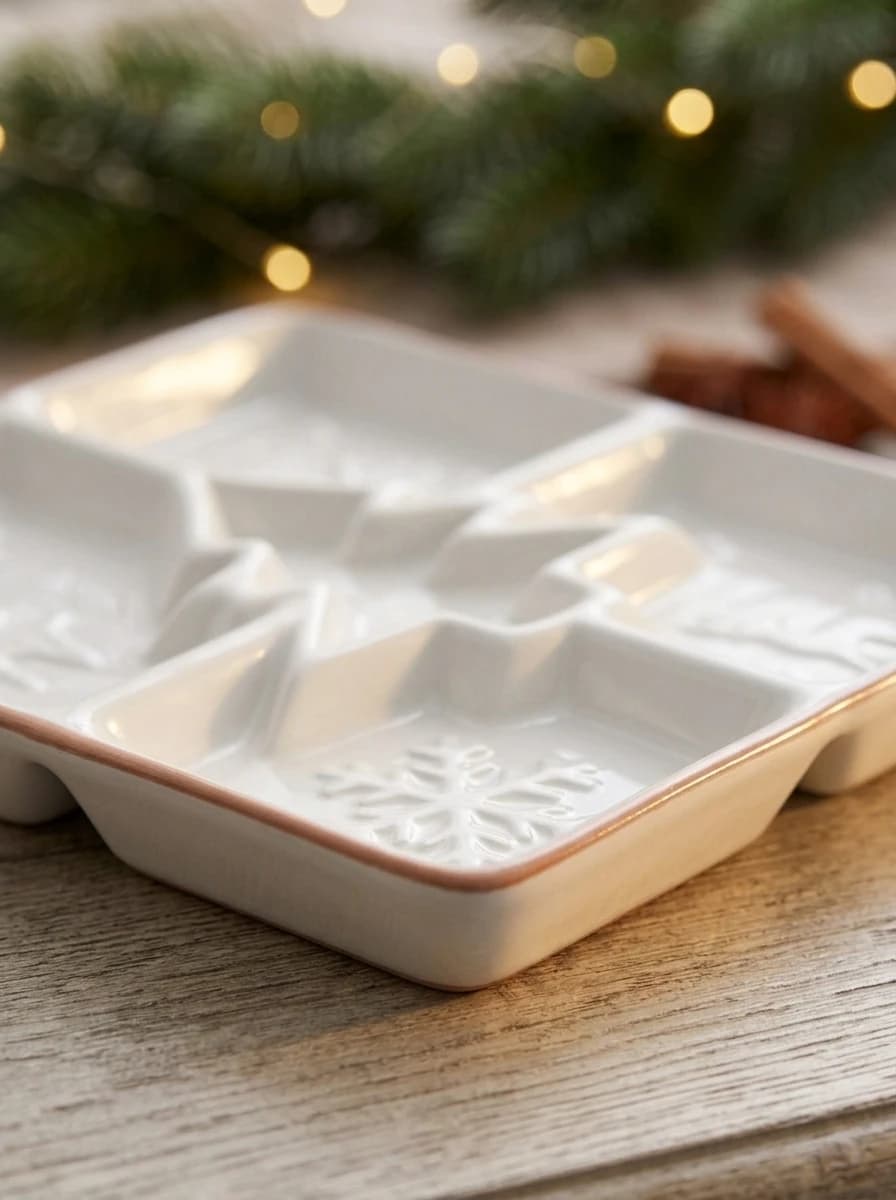 Christmas Divided Serving Platter thumbnail 3