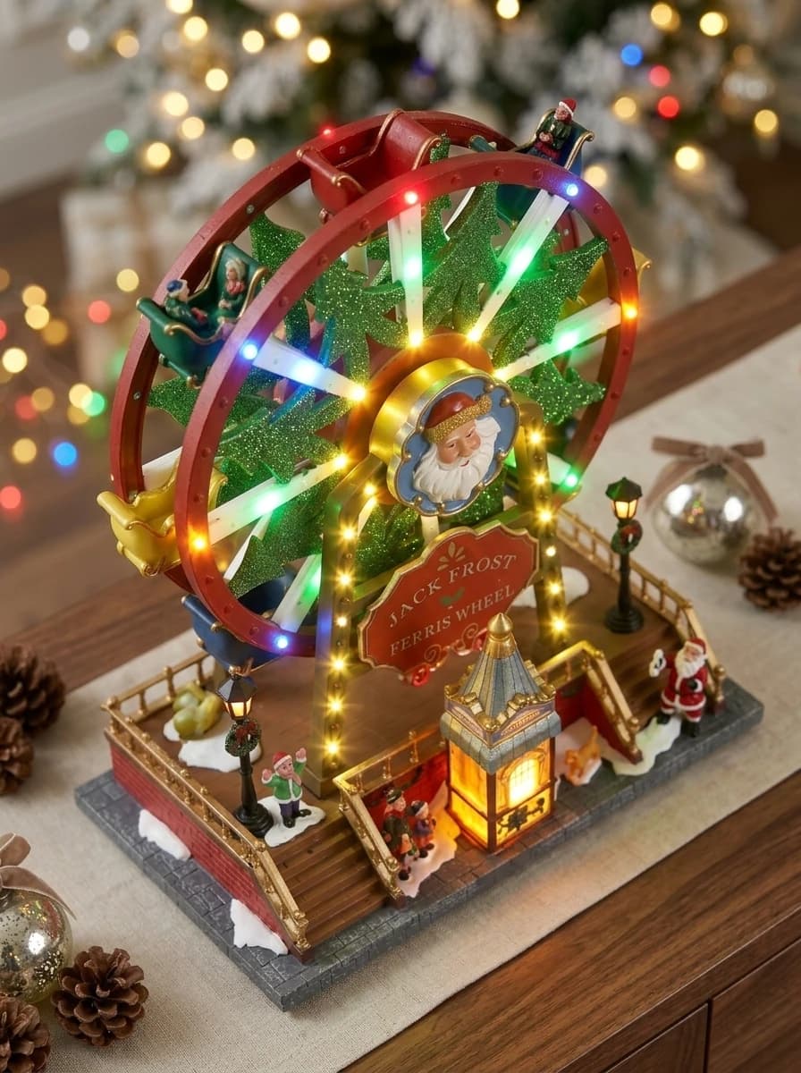 Animated LED Fairground Ferris Wheel thumbnail 2