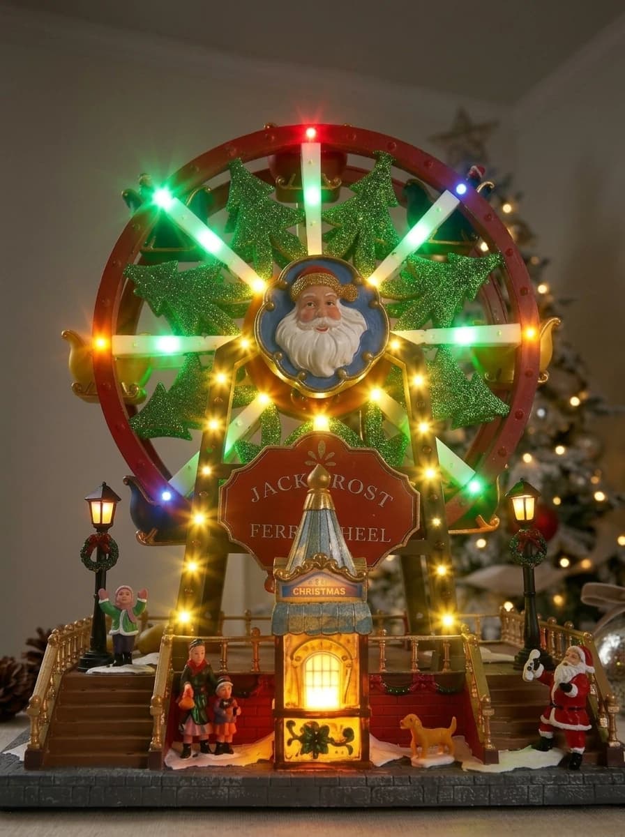 Animated LED Fairground Ferris Wheel thumbnail 3