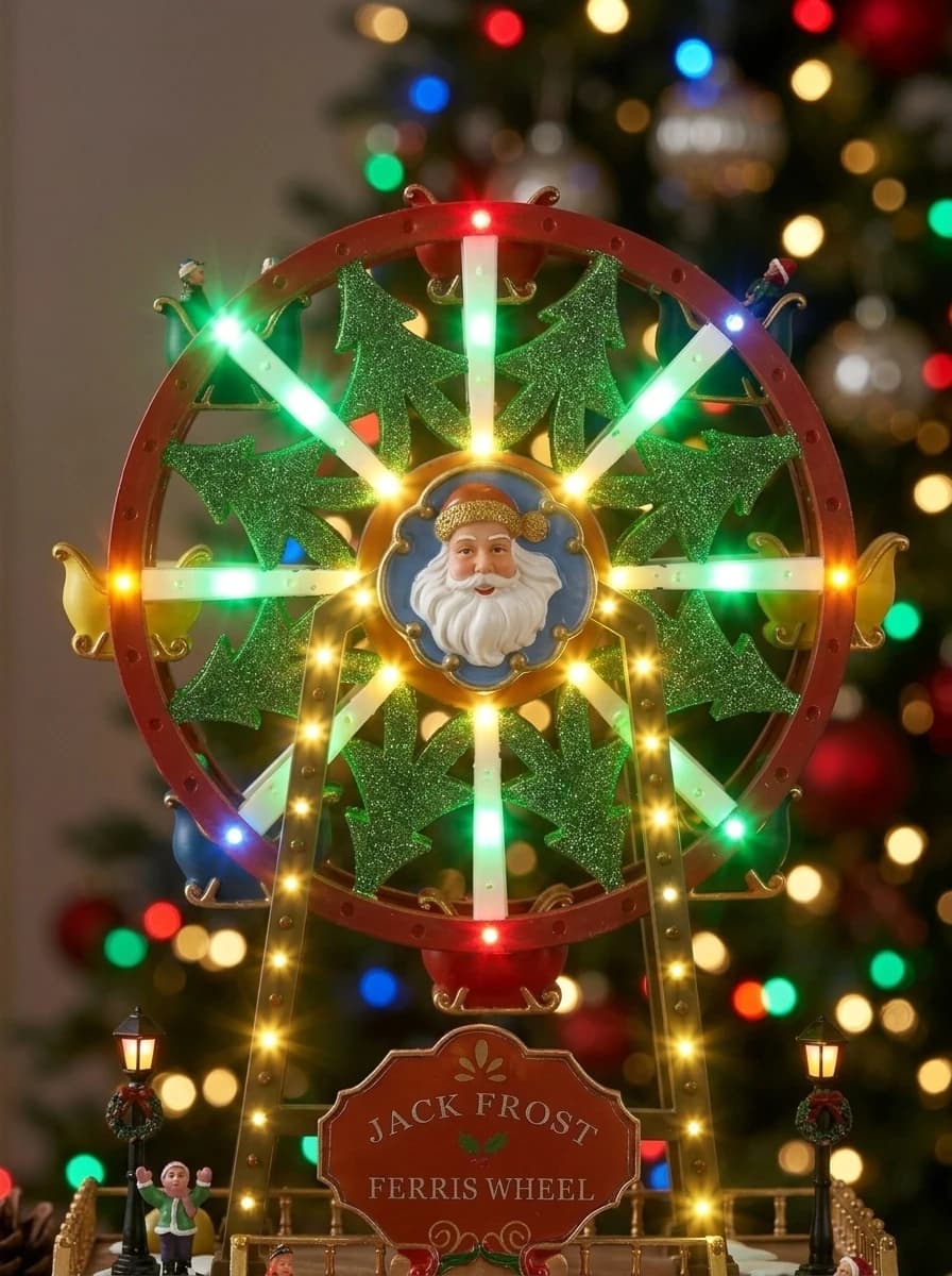 Animated LED Fairground Ferris Wheel thumbnail 4