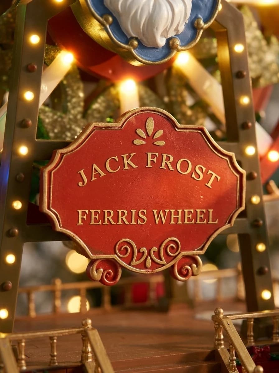 Animated LED Fairground Ferris Wheel thumbnail 6