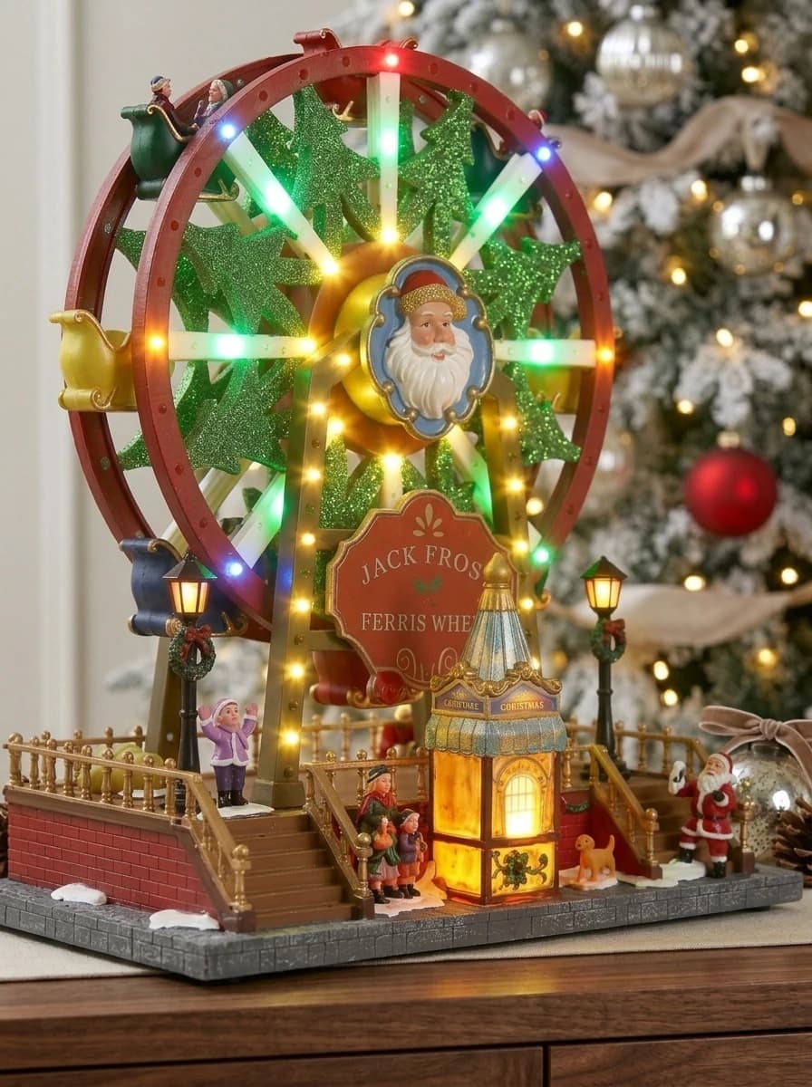 Animated LED Fairground Ferris Wheel thumbnail 7