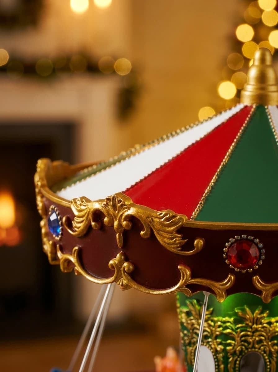 Animated LED Swing Carousel thumbnail 4