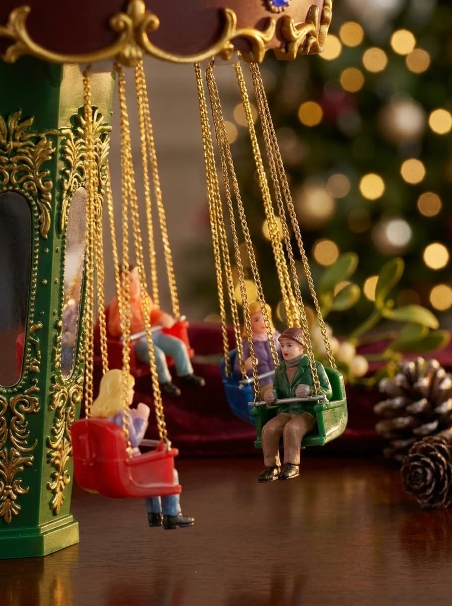 Animated LED Swing Carousel thumbnail 5