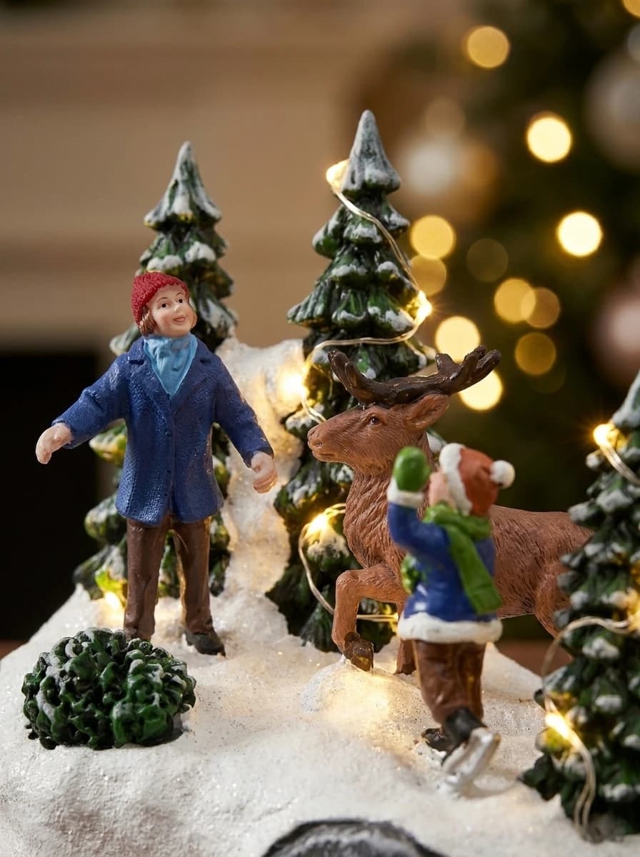 LED Christmas Scene Set