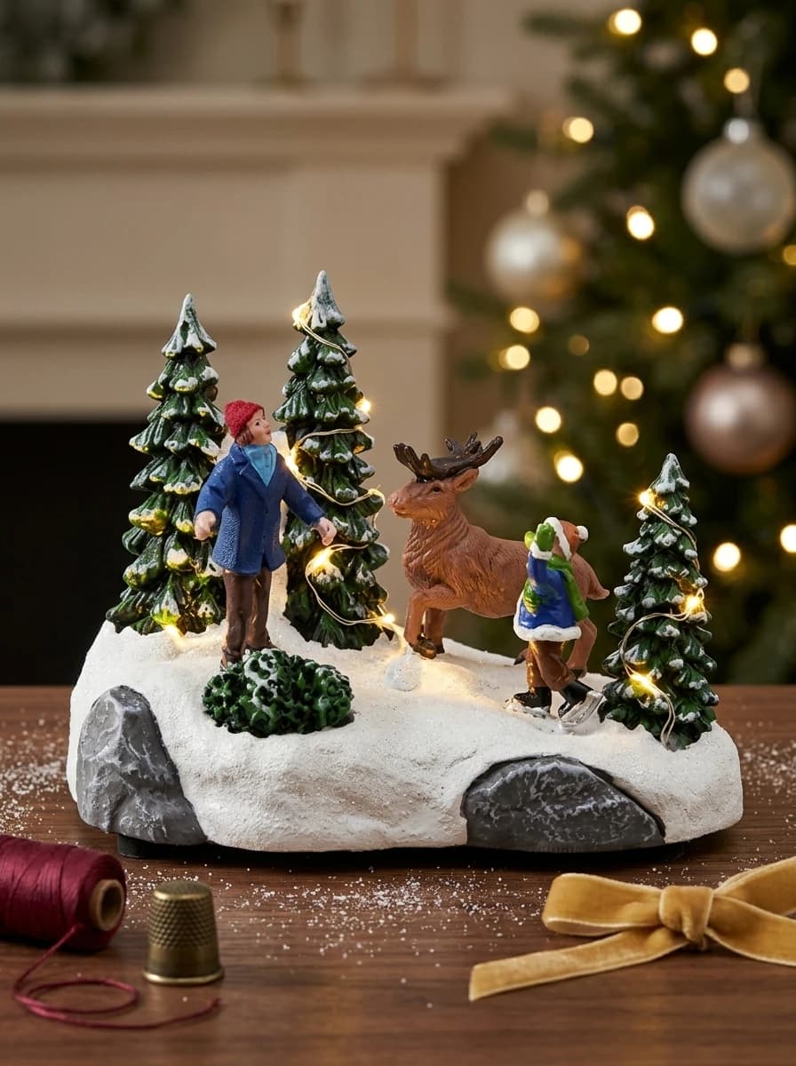 LED Christmas Scene Set thumbnail 2
