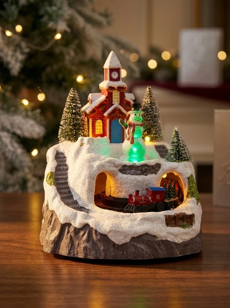 Animated LED Village Church thumbnail 2