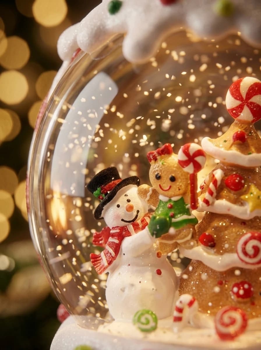 Musical Snowman Snow Globe thumbnail 6