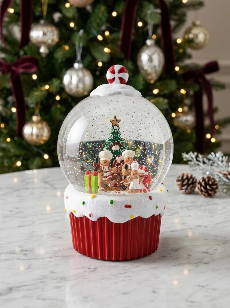 Spinning Musical Christmas Globe