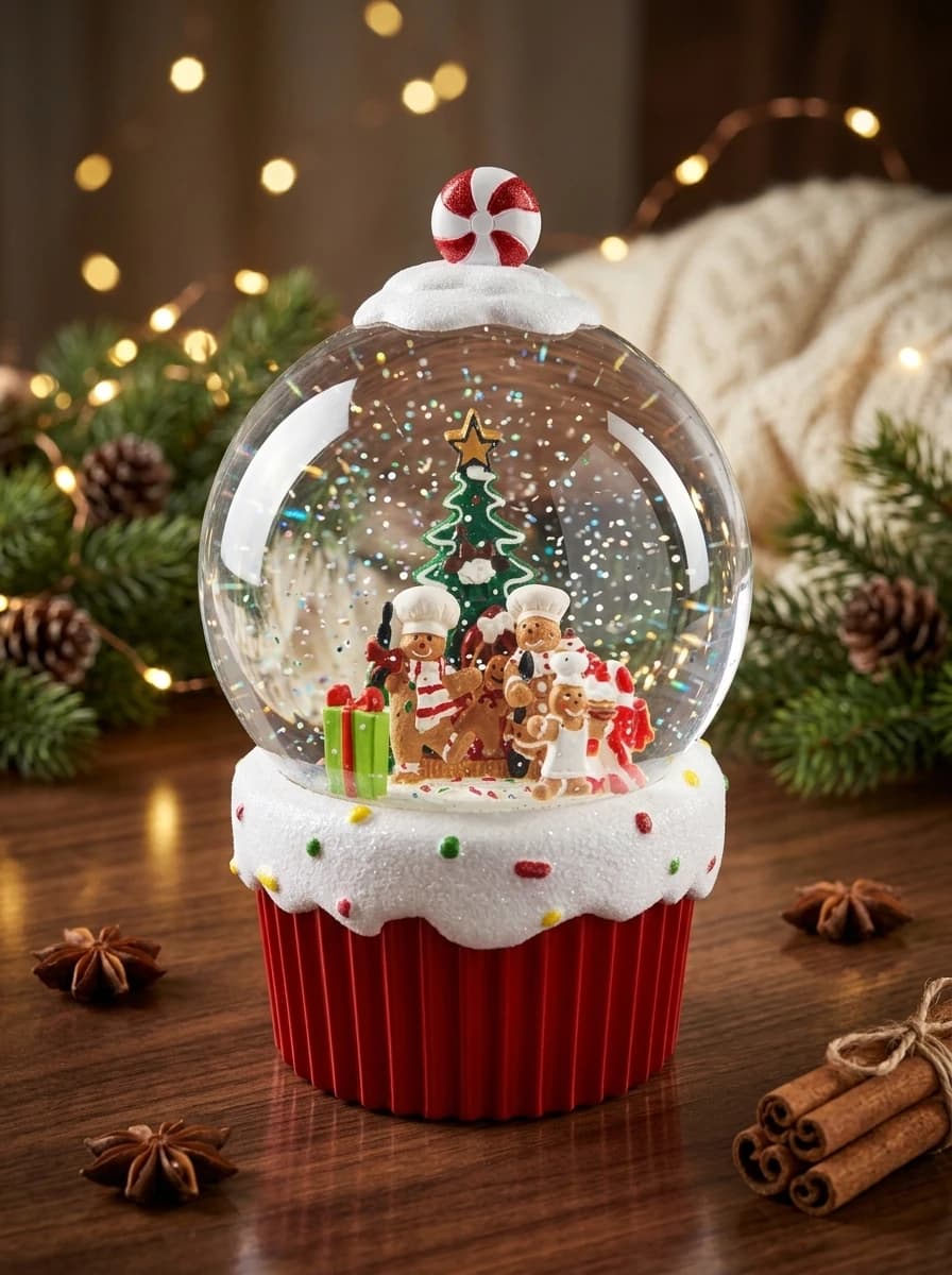 Spinning Musical Christmas Globe thumbnail 2