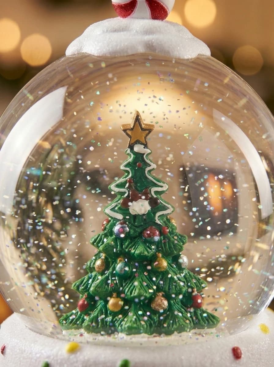 Spinning Musical Christmas Globe thumbnail 3