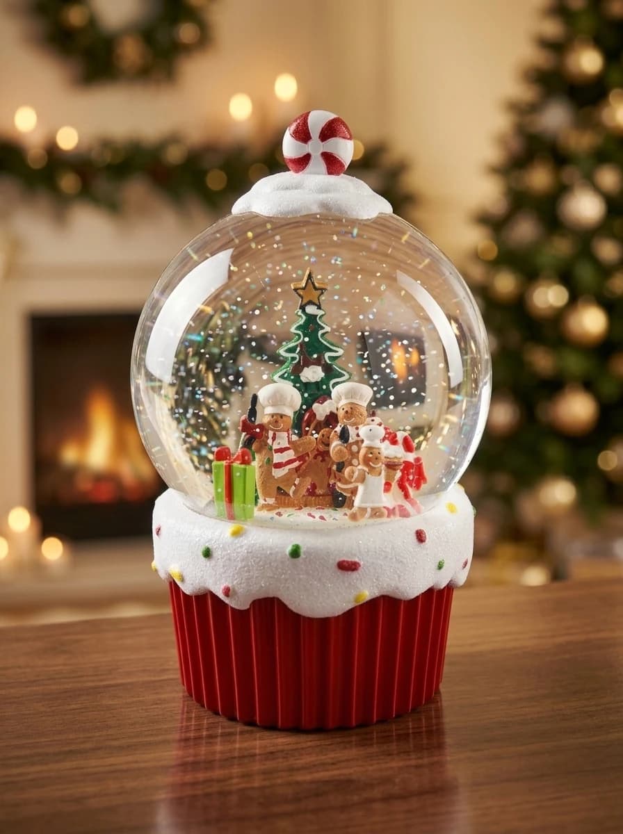 Spinning Musical Christmas Globe thumbnail 6