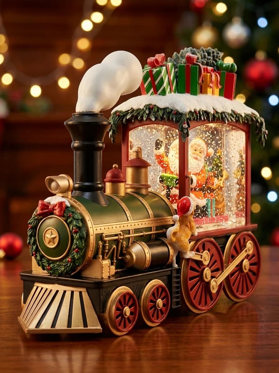Musical Train Snow Globe thumbnail 4
