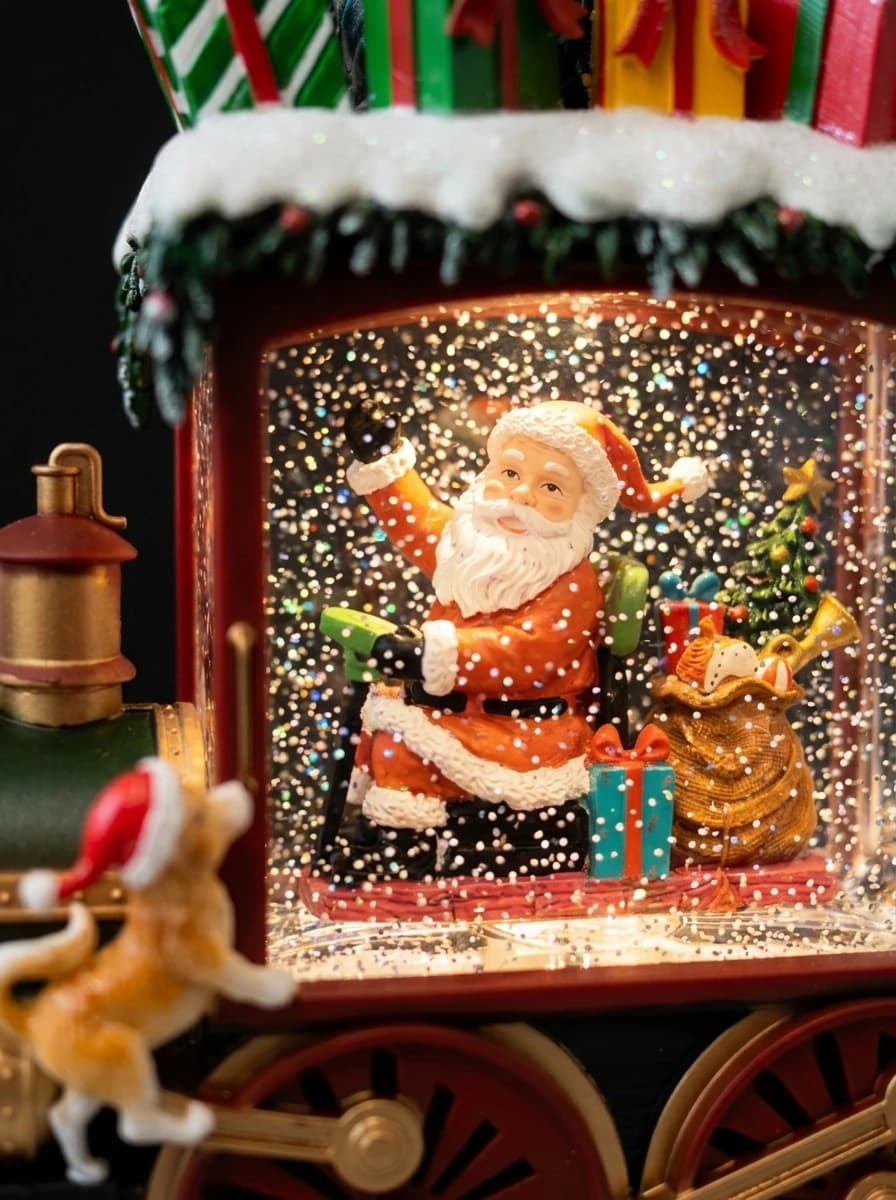 Musical Train Snow Globe thumbnail 6