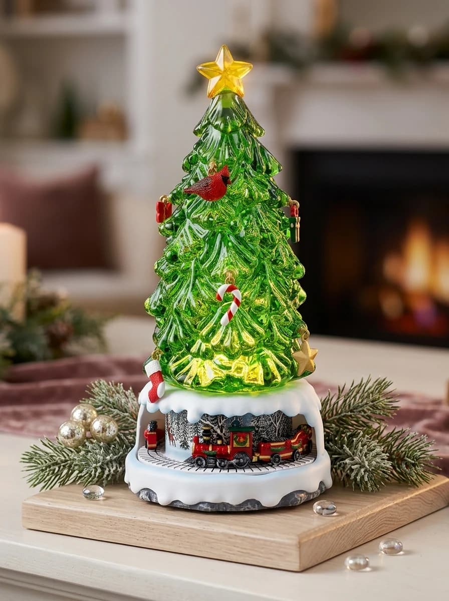 LED Musical Rotating Christmas Tree